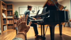 beginner piano technique