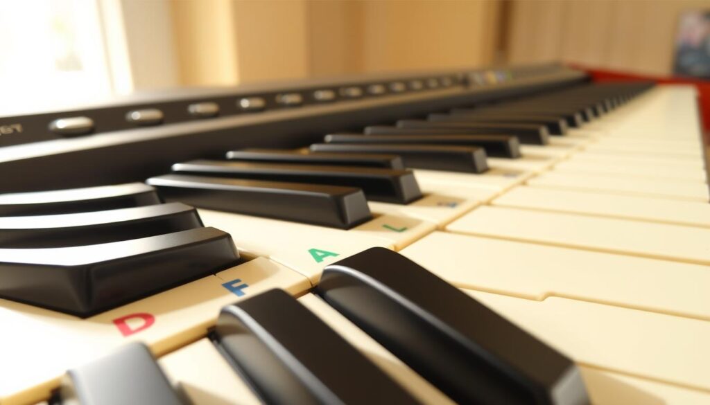 piano notes keyboard