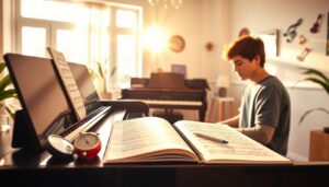 setting music practice schedule