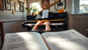 tracking piano progress