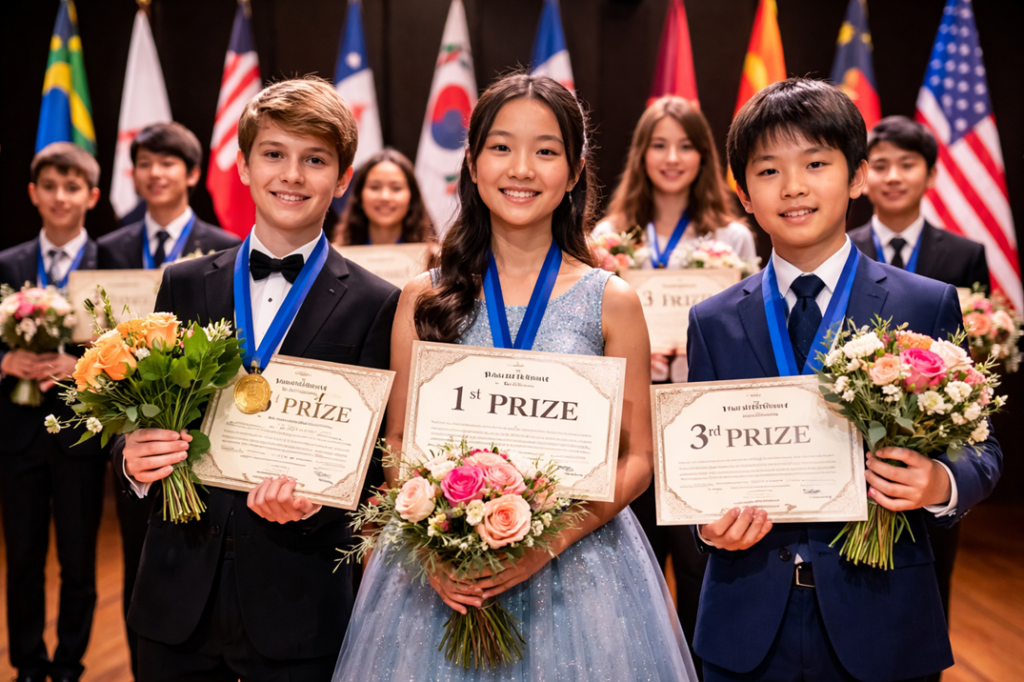 Piano Competitions Winners
