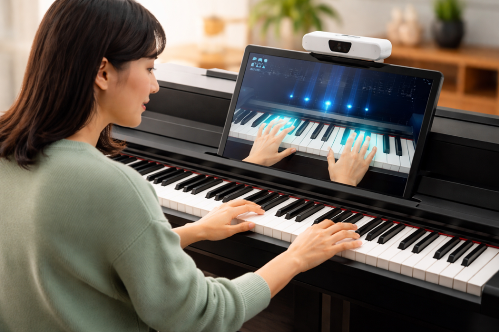 Smart Pianos With Hand Tracking