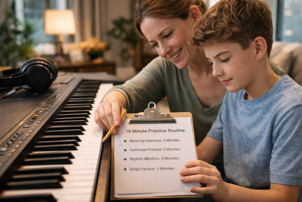 The Structure Of A 10 Minute Practice Routine