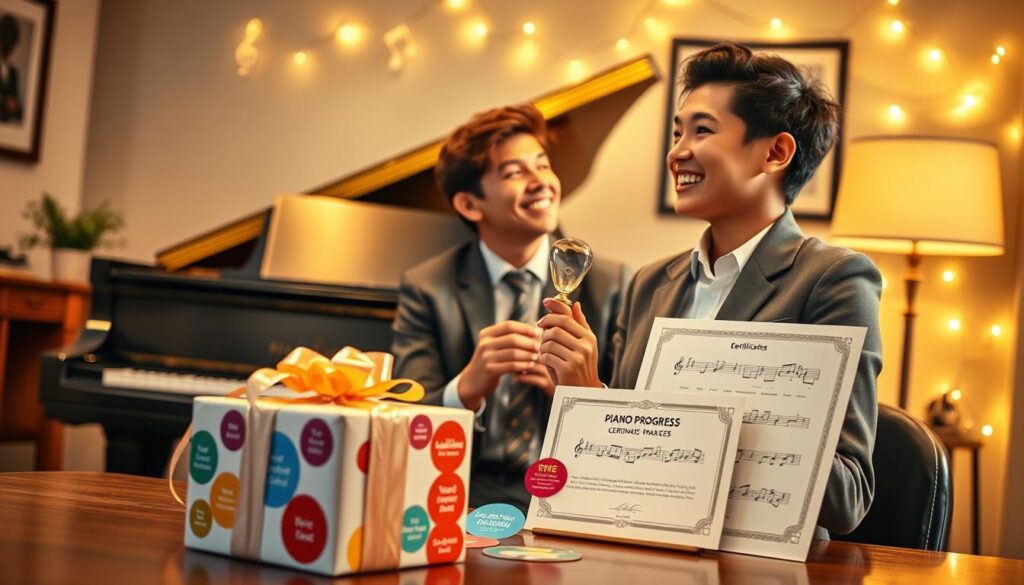 celebrating progress piano