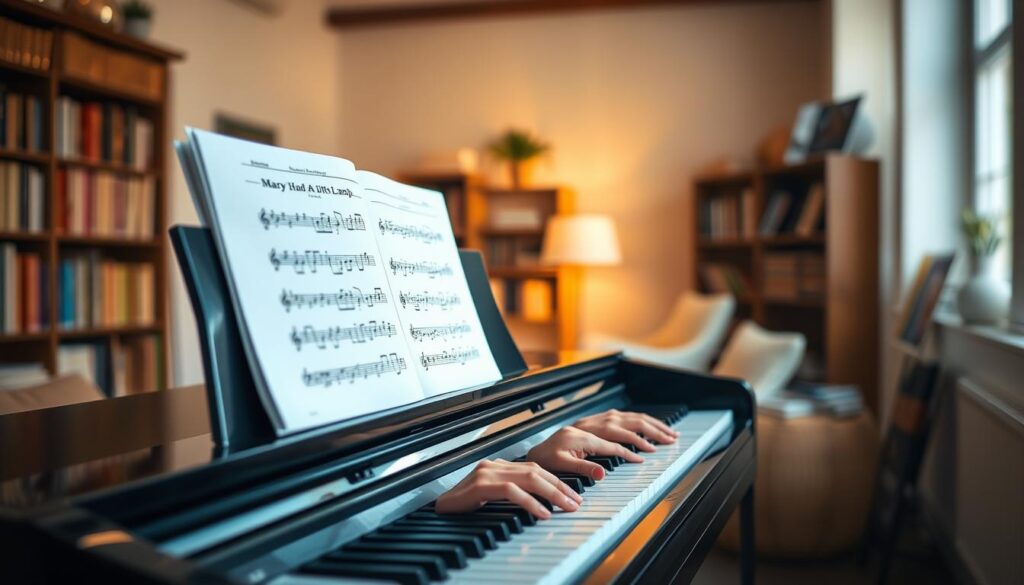 mary had a little lamb piano