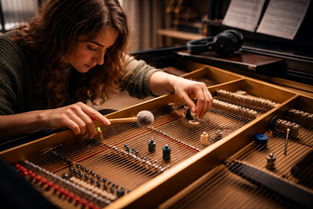 Experimental Piano Techniques